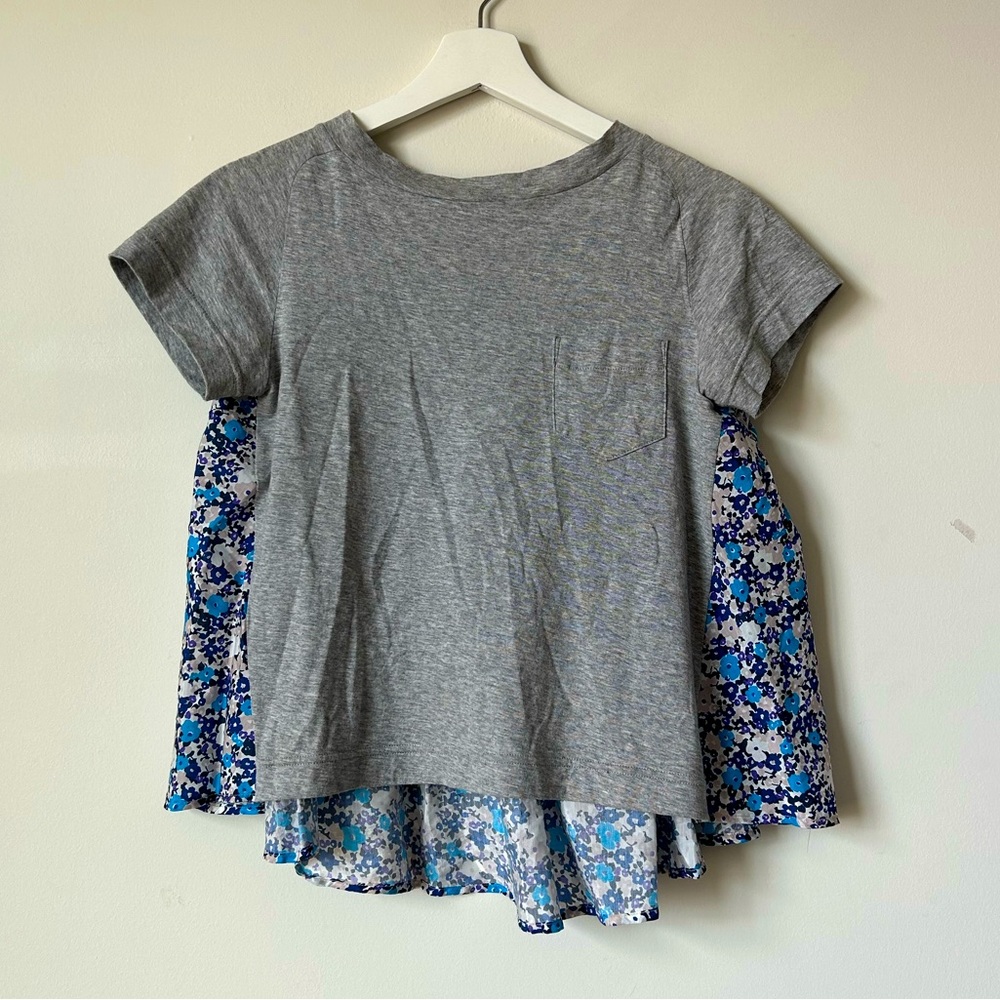 Sacai | Floral back T-shirt